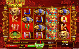 Free Golden Gragon Game Art Slot Online