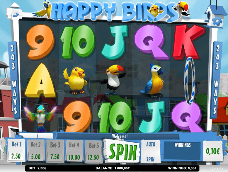 Free Happy Birds Slot Online