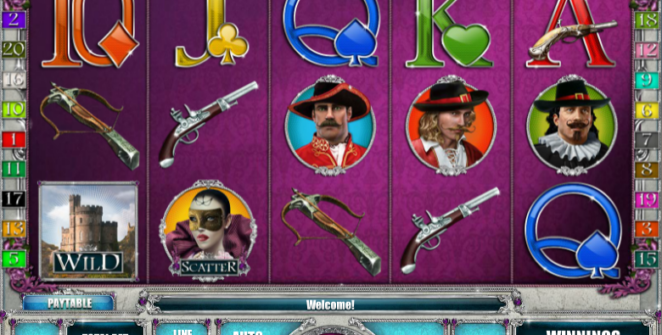 Slot Machine Musketeer Slot Online Free