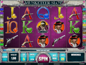 Slot Machine Musketeer Slot Online Free