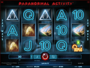 Slot Machine Paranormal Activity Online Free