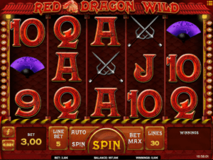 Slot Machine Red Dragon Wild Online Free