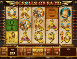 Scrolls of RA HD Free Online Slot