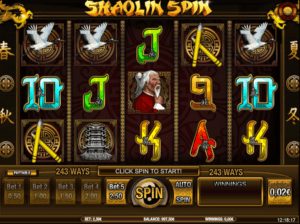 Free Slot Online Shaolin Spin