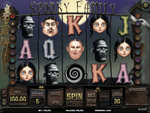 Spooky Family Free Online Slot