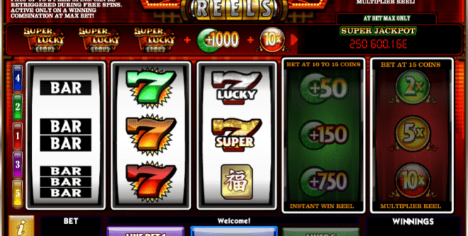 Slot Machine Super Lucky Reels Online Free