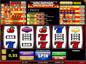 Free Super Multitimes Progressive Slot Online