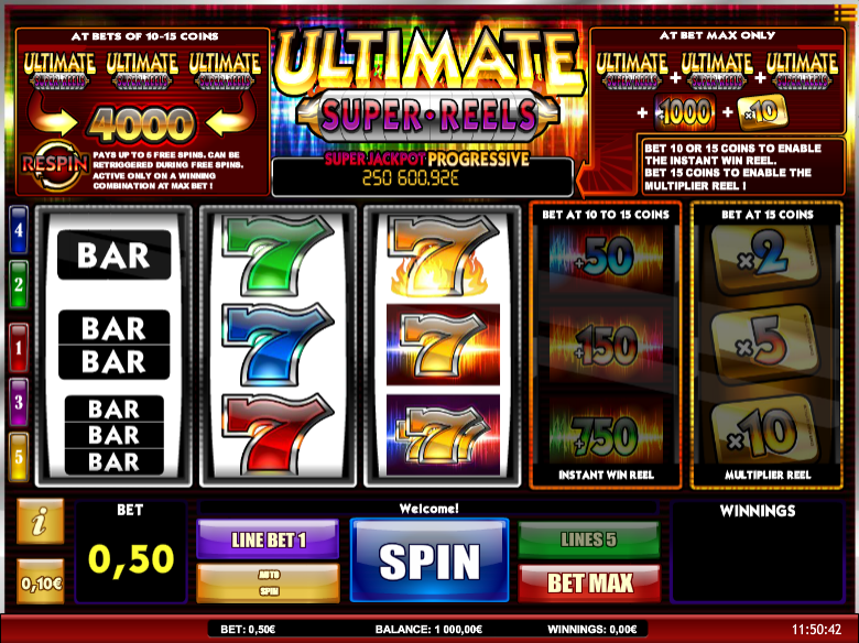 Free Slot Online Ultimate Super Reels