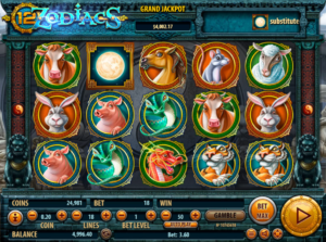 Free 12 Zodiacs Slot Online