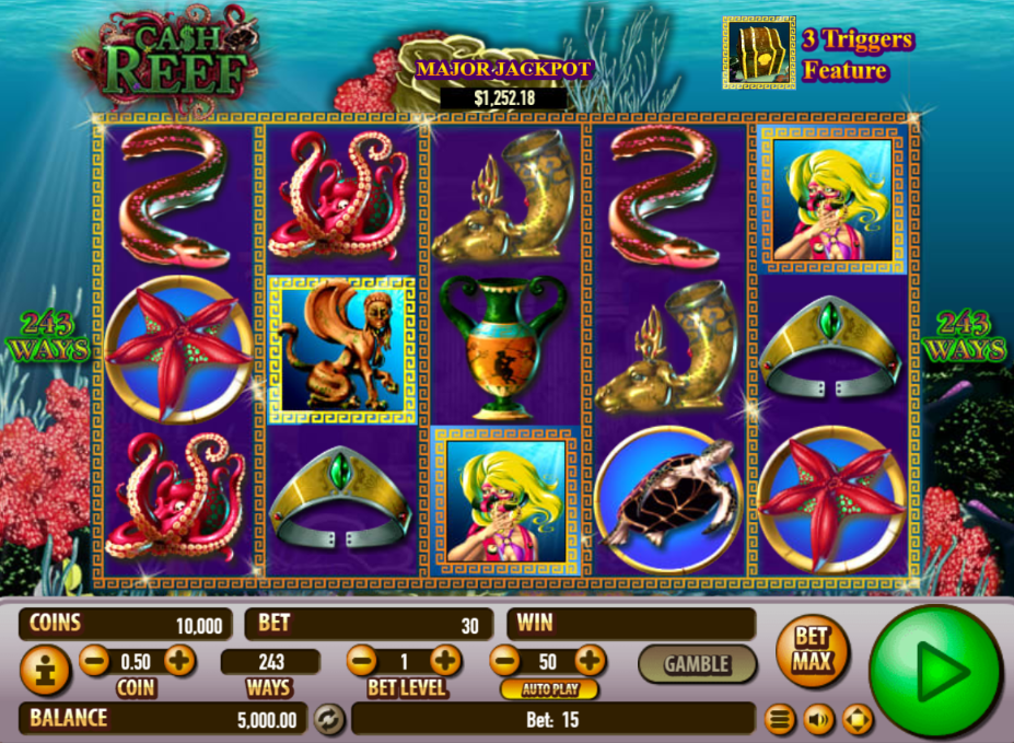 Cash Reef Free Online Slot
