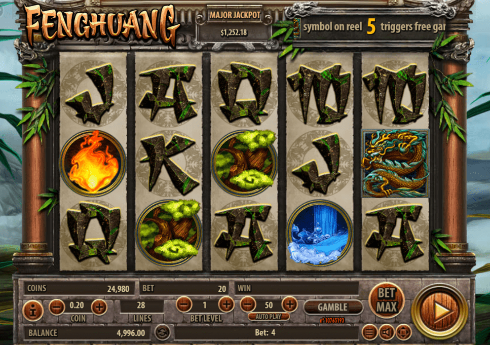 Slot Machine Fenghuang Online Free