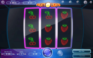 Slot Machine Fruity Lights Online Free