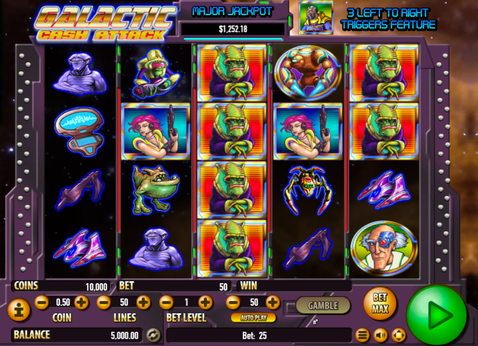 Galactic Cash Free Online Slot