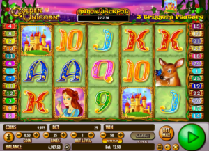 Golden Unicorn Free Online Slot