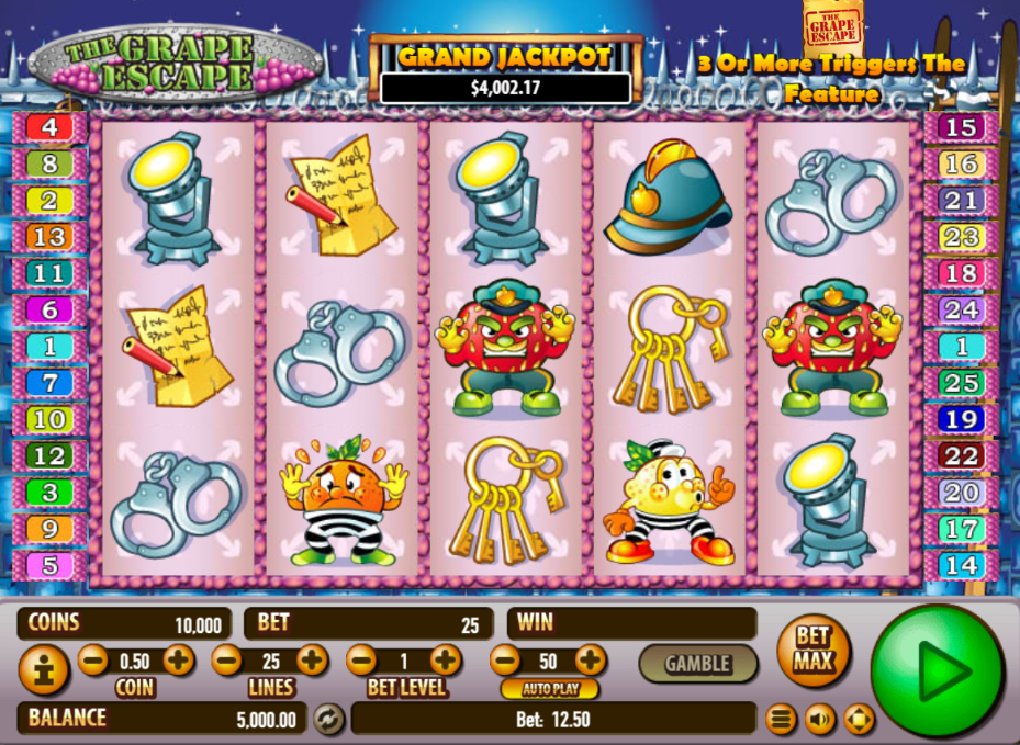 Slot Machine Grape Escape Online Free