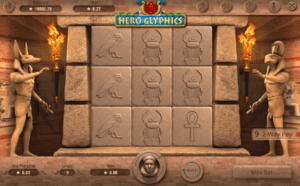 Slot Machine Hero Glyphics Online Free