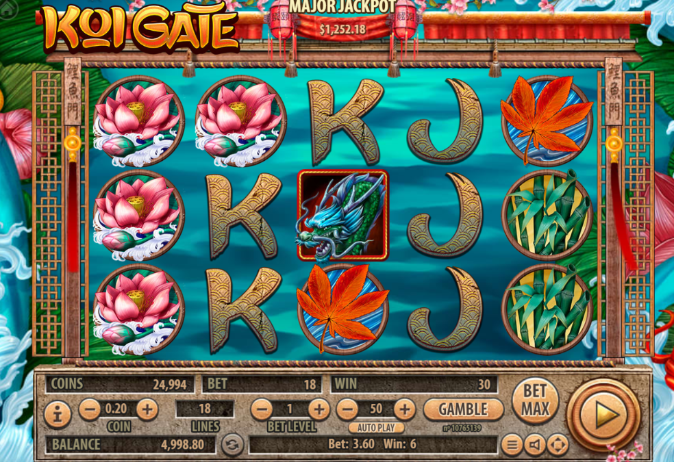 Koi Gate Slot Machine