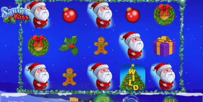 Santas Kiss Free Online Slot