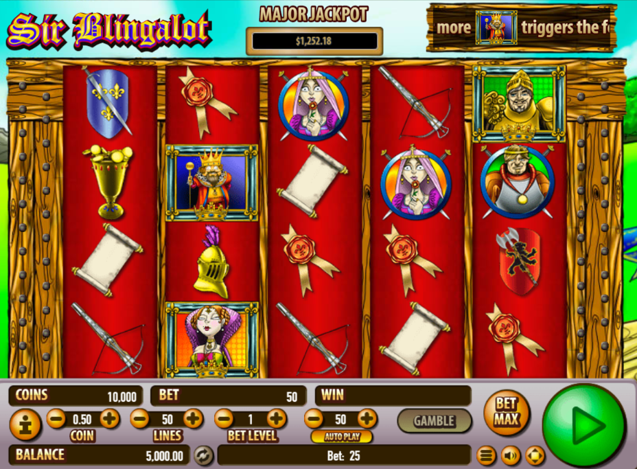 Free Slot Online Sir Blingalot