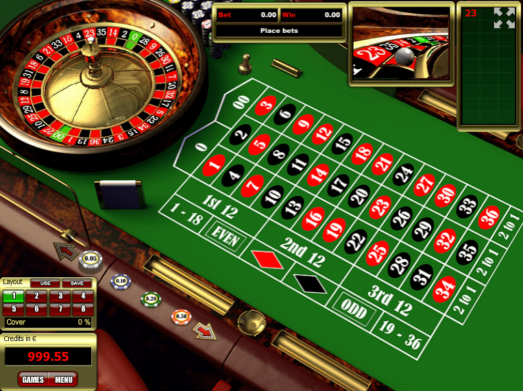 Online roulette without deposit