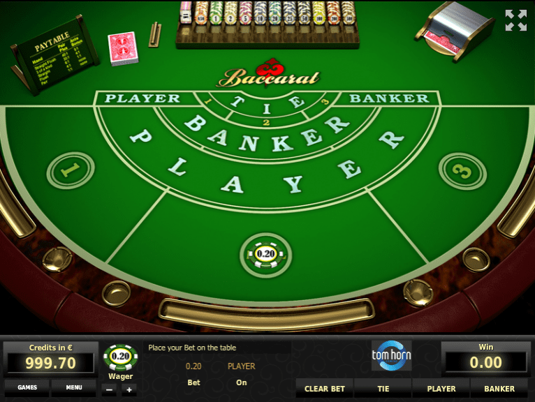 Free Baccarat TomHorn Online