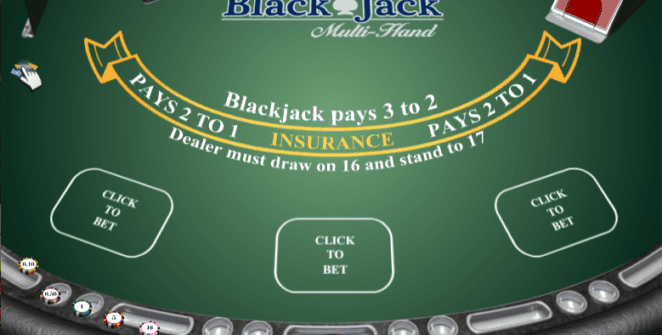 Free BlackJack Multihand Online