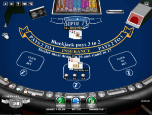 Free BlackJack Super 7s Multihand Online