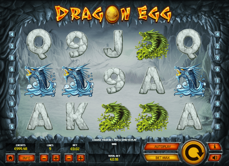 Free Dragon Egg Slot Online