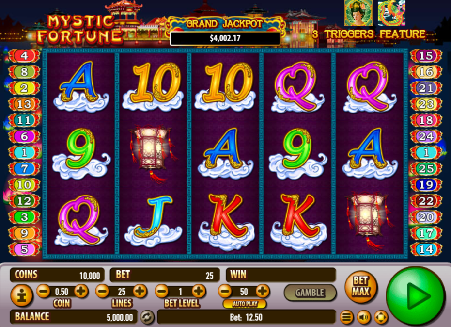 Slot Machine Mystic Fortune Online Free