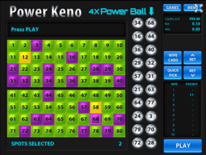 Free Power Keno Online