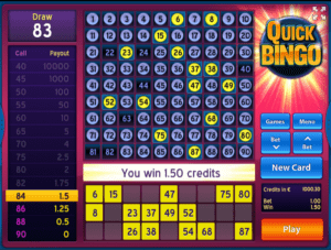 Free Quick Bingo Online