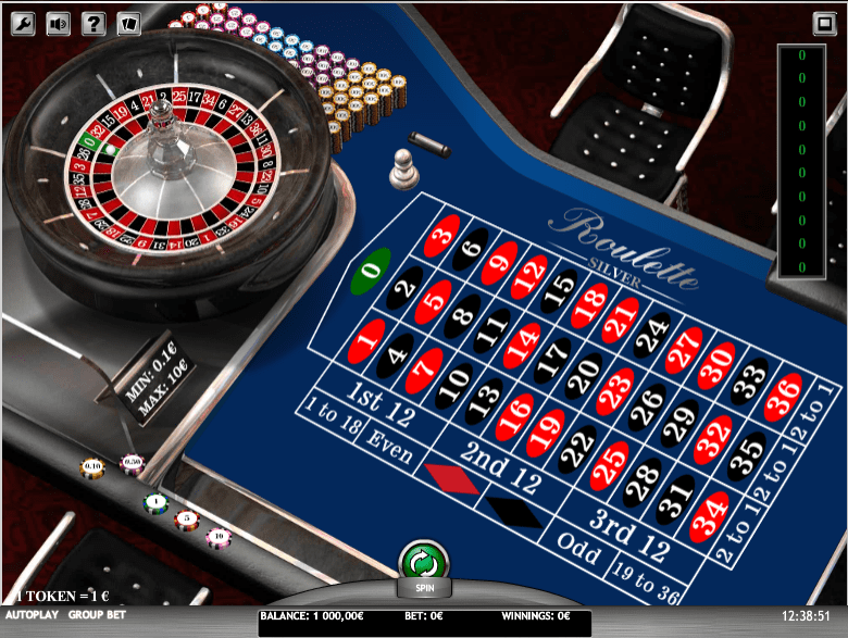 Free Roulette Silver iSoft Online