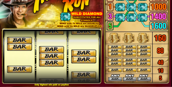 Slot Machine Treasure Run Online Free