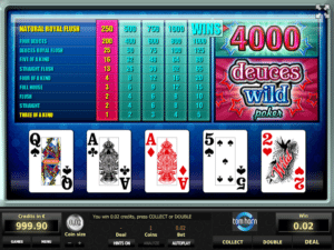 Free Deuces Wild Tom Horn Slot Online