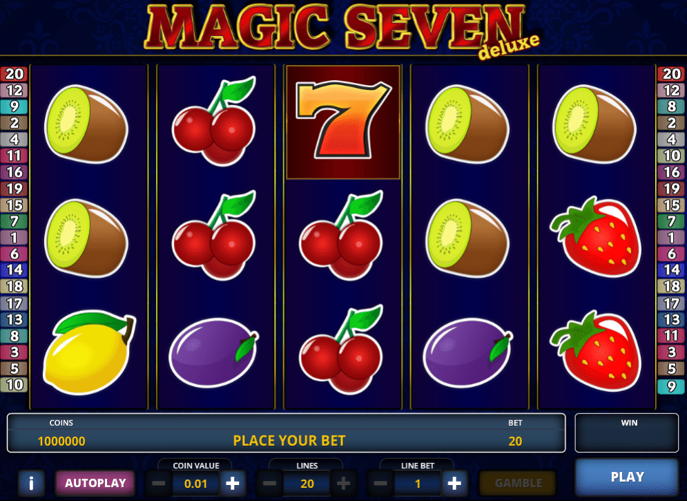 Magic Seven Deluxe Free Online Slot
