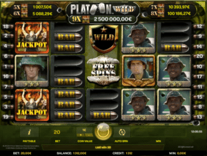Free Slot Online Platoon Wild Progressive