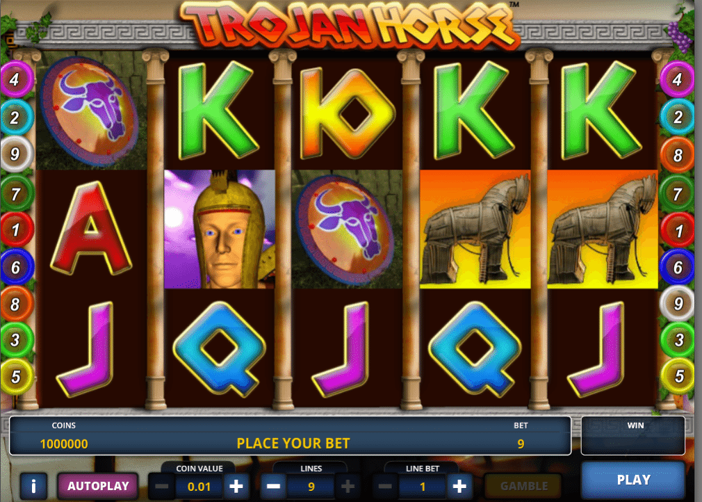 Slot Machine Trojan Horse Online Free