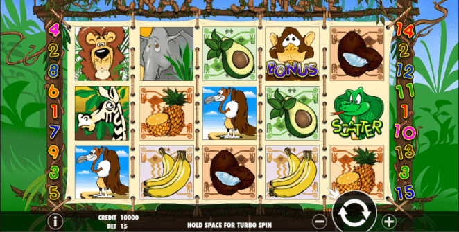 Free Crazy Jungle Slot Online