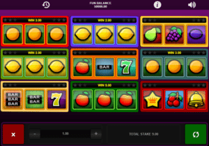 Free Slot Online Fruity 3x3