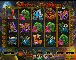 Witches Cauldron Free Online Slot