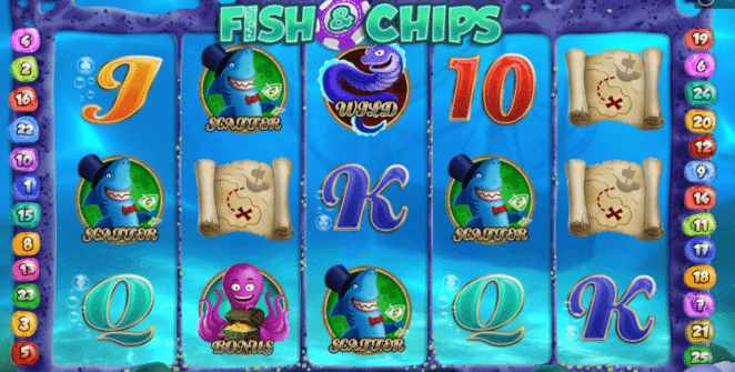 Slot Machine Fish and Chips Online Free