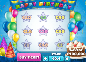 Free Happy Birthday Slot Online