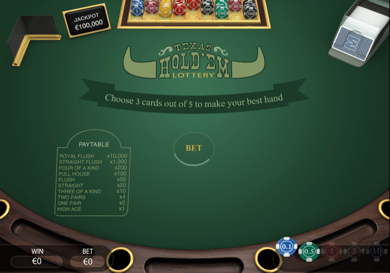 Free Texas Holdem PariPlay Slot Online