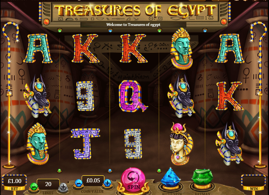Free Slots.Com Treasures Of Egypt