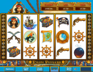 Slot Machine Pirate Princess Online Free