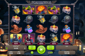 Halloween Witch Free Online Slot