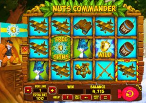 Nuts Commander Free Online Slot