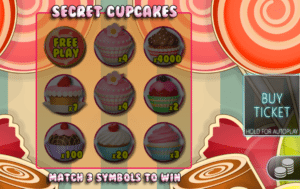 Secret Cupcakes Free Online Slot