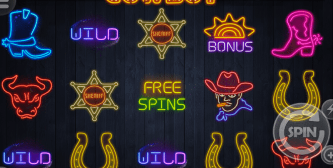 Free Neon Cowboy Slot Online