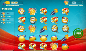 Slot Machine Sporty Emojis Online Free